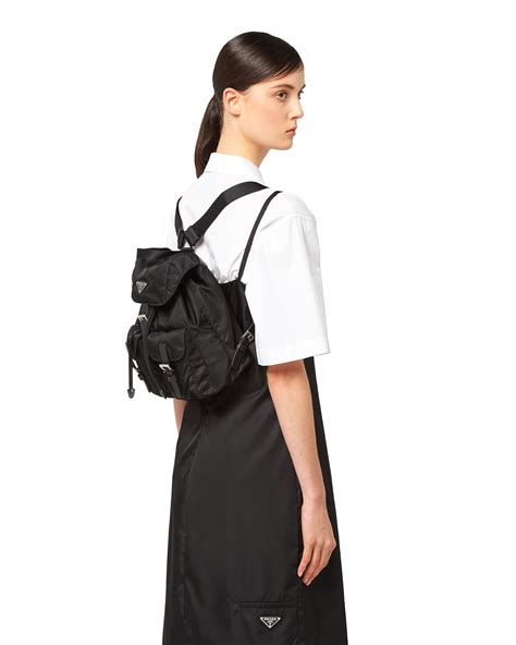 prada small nylon backpack.